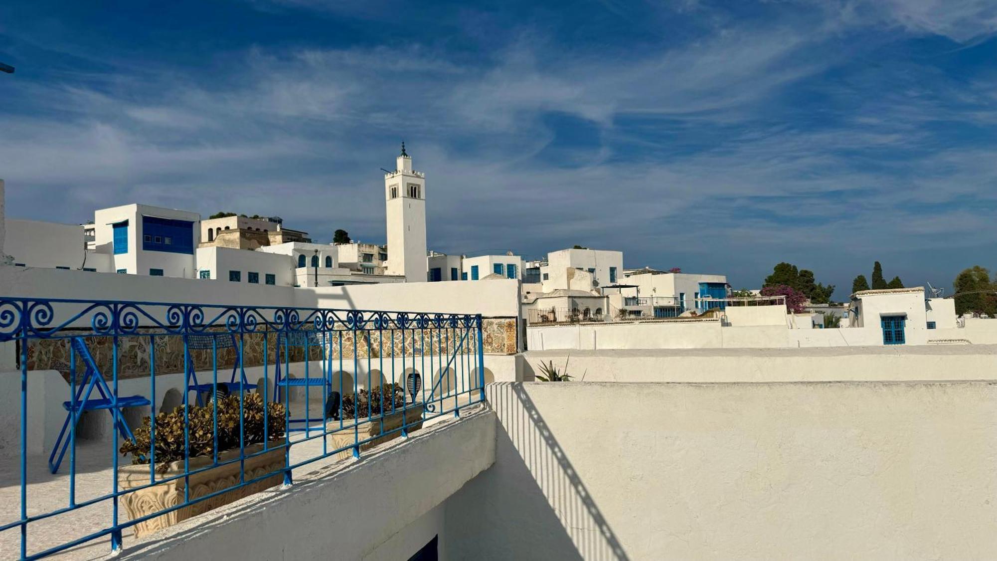 Panoramic 360 Degrees View Sidi Bousaid Sidi Bou Said Exterior photo